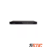 Switch gestionable de rack Capa 2 y Capa 3 Ubiquiti EdgeSwitch ES-24-250W con 24 puertos Gigabit y 2 ranuras SFP