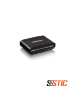 Adaptador de red a cable coaxial de banda media TRENDnet TPA-311 HomePNA 3.1 con 2 puertos Ethernet.