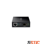 Convertidor de medios Ethernet 10GBASE-T RJ45 a fibra óptica SFP+ TRENDnet TFC-10GSFP.