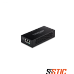 Inyector Gigabit PoE++ de 95W TRENDnet TPE-119GI con fuente de alimentación interna integrada.