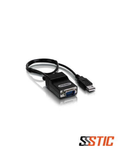 Módulo de interfaz de servidor USB y VGA TRENDnet TK-CAT5U con puerto RJ45 para switch KVM Cat5.