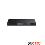 Switch Web Smart Multi-Gigabit TRENDnet TEG-3284WS con 24 puertos RJ45 2.5G y 4 puertos SFP+ 10G.