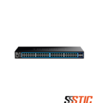 Switch Web Smart administrable TRENDnet TEG-3524S de 48 puertos Gigabit RJ45 con 4 ranuras SFP+ 10G.