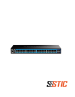 Switch Web Smart administrable TRENDnet TEG-3524S de 48 puertos Gigabit RJ45 con 4 ranuras SFP+ 10G.