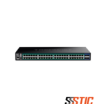 Switch Web Smart administrable TRENDnet TPE-3524S de 48 puertos Gigabit PoE+ con 4 ranuras SFP+ 10G.