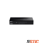 Switch de red Gigabit Ethernet no administrable de 8 puertos TRENDnet TEG-S83 en chasis metálico.