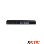 Switch de red Gigabit no administrable de 24 puertos TRENDnet TEG-S25 montable en rack de 1U.