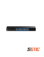 Switch de red Gigabit no administrable de 24 puertos TRENDnet TEG-S25 montable en rack de 1U.