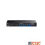 Switch de red no administrable TRENDnet TEG-S327 con 5 puertos Gigabit y 2 puertos 2.5G RJ45.